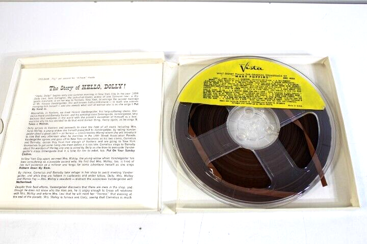 RCA 4 Track Reel to Reel Tape 7 1/2  lps The New Musical Comedy Hello, Dolly!