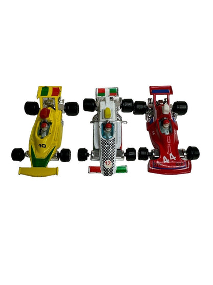 Lot Of 3 Diecast Summer Racing Car’s Vtg 1970s Mixed Lot Made In HONG KONG