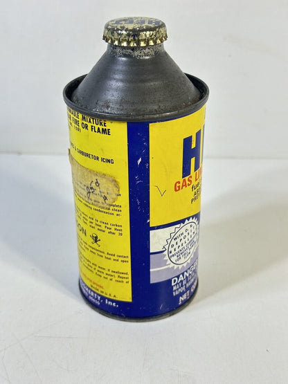 Vintage 1940s Heet DeMert Anti-Freeze Tin Can Never Opened