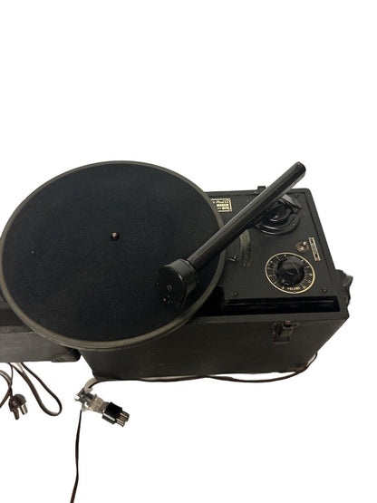 Vintage Illustravox Junior Ford Motor Car Promo Record Player Film Projector