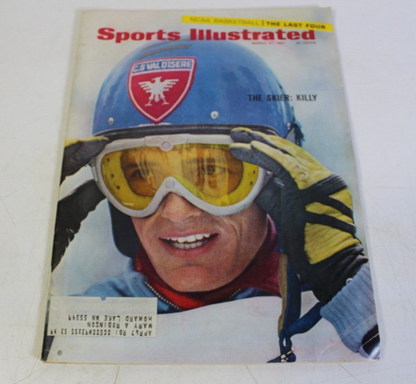 Sports Illustrated Magazine March 27, 1967 The Skier:  Killy,  NCAA Basketball