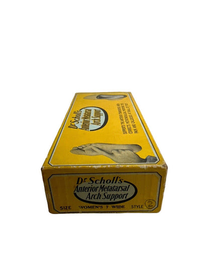 Lot Of 3 1930's Dr Scholl's & TIZ For Tender Feet Vtg Foot Advertising Boxes