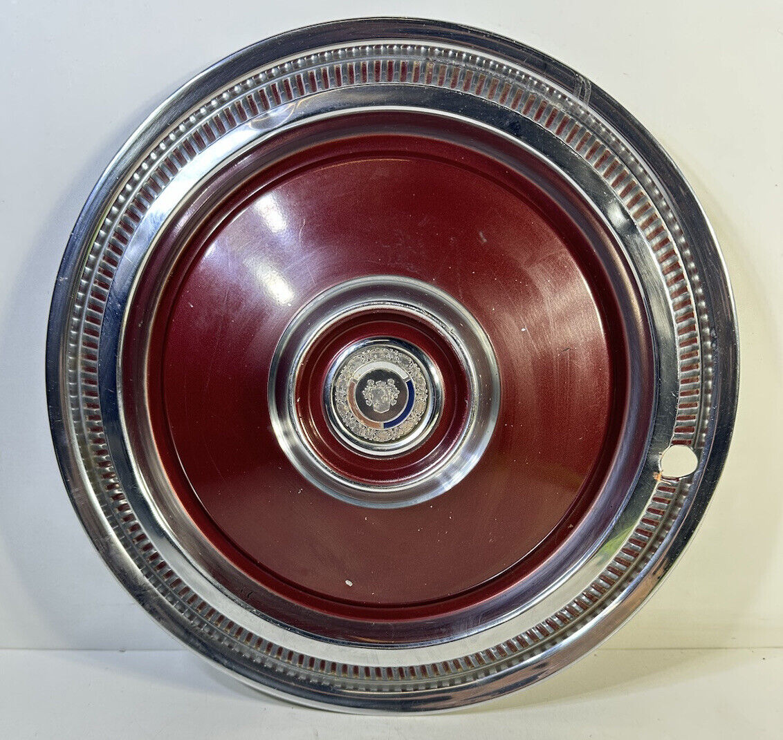 Vintage Chrysler Hubcap 15" Shield Logo